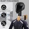 Wall Mount Motorcycle Helmet Holder Wood Coat Hats Display Hanger Bike Motorcycle Helmet Storage Plate Rack Accessories
