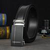 Men's Genuine Leather Automatic Buckle Cowhide Belt - Business Casual Style