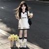 Girls' Super Beautiful Set 2026 Summer New Style Children's Sports Short-sleeved Shorts Casual Two-piece Set