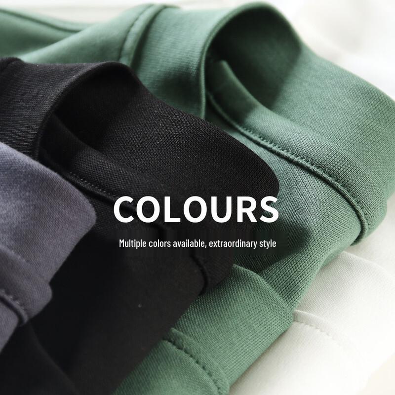 JOW Men's Premium Liquid Ammonia Cotton Long-Sleeve T-Shirt