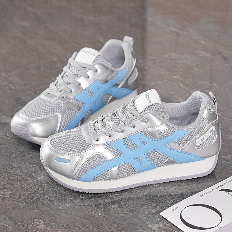 Dexun shoes women s mesh breathable casual single shoes women s new comfortable sports shoes college style Forrest Gump shoes 40