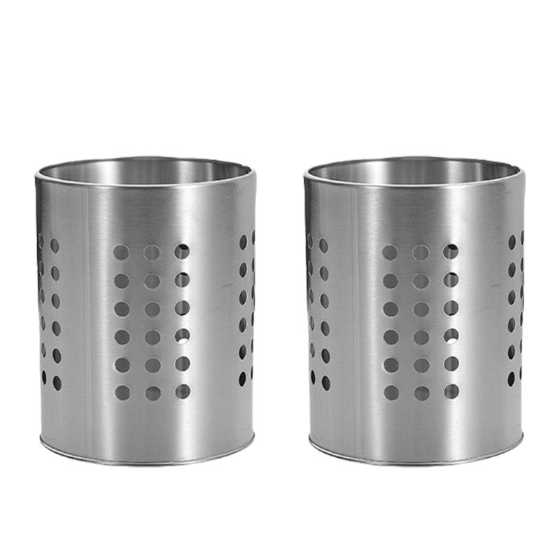 

Набор из 2 многофункциональных держателей для кухонной утвари из нержавеющей стали для организации ложек, лопаток, ножей S