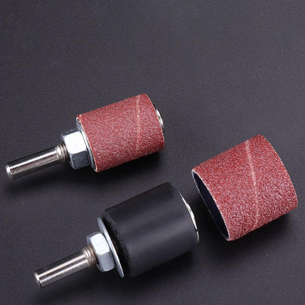 6pcs Universal Sanding Drum Kit Polish Polishing  Sleeve Accessories Sandpaper Sleeves