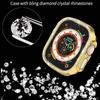 Compatible with Apple Watch Ultra 3 /Ultra 2 /Ultra 49mm Bling Diamond Case PC Bumper Protective Cases Women Men Crystal Shining Rhinestone Cases