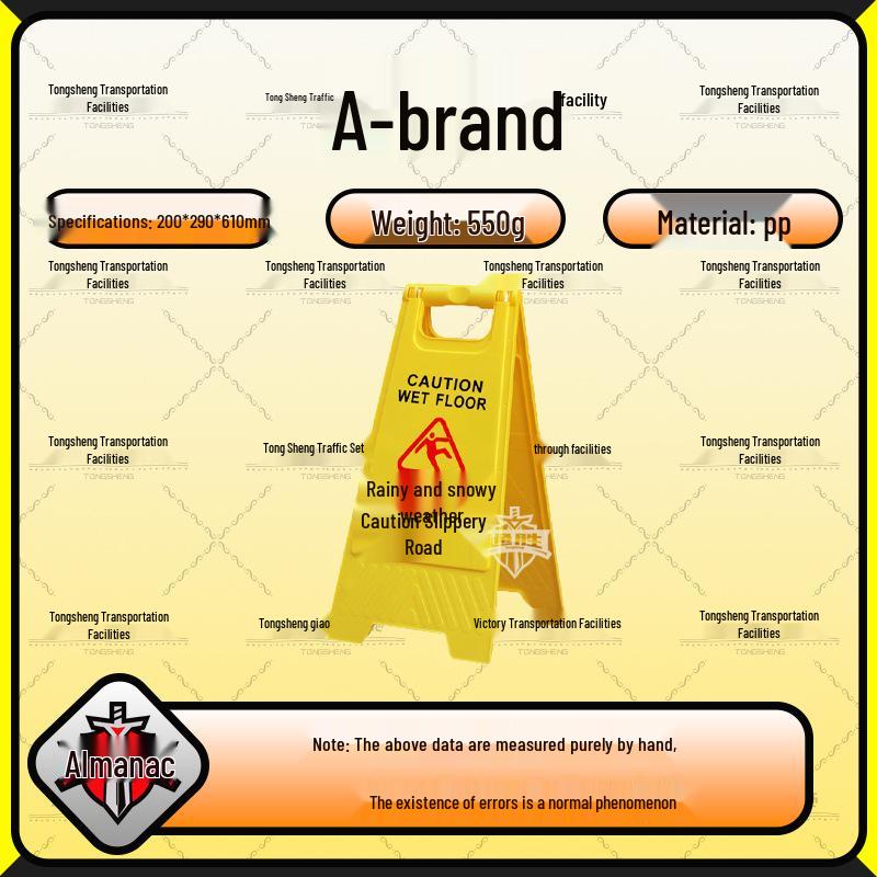 A-Frame Plastic Wet Floor & No Parking Safety Sign