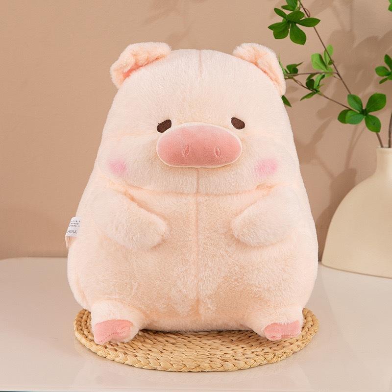 Super cute koi pig doll plush toy little girl cloth doll cute pig doll birthday gift