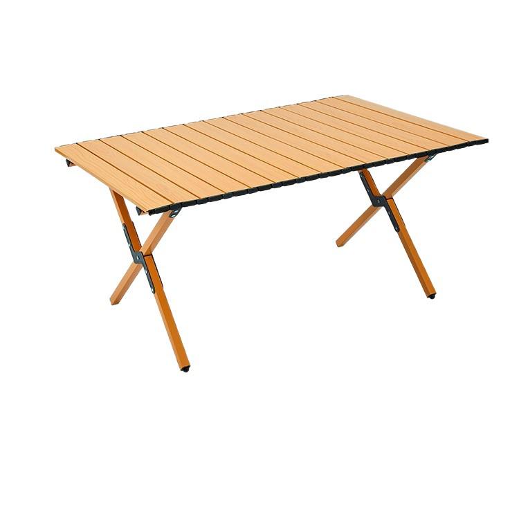 Outdoor Camping Roll-Up Table and Chair Set: Lightweight, Folding for Night Markets or Picnics E18
