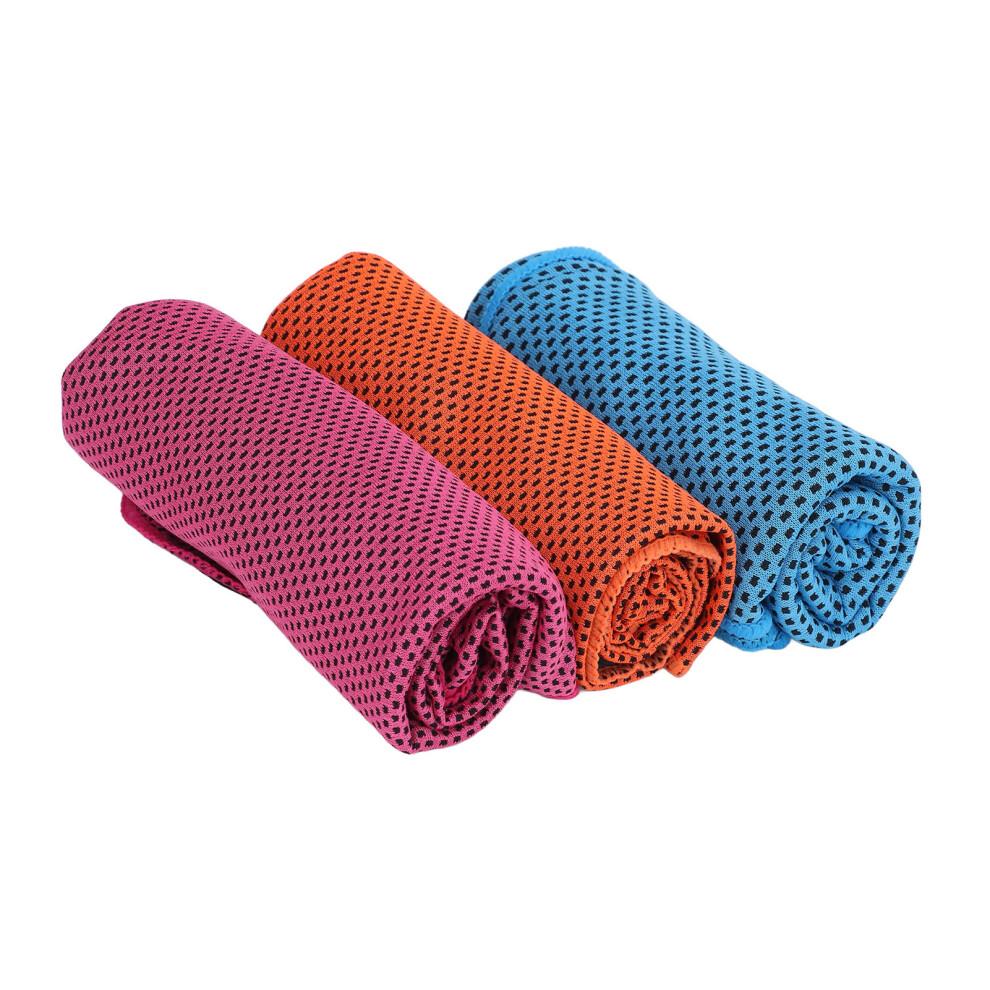 3pcs Cooling Sports Towel Microfiber Breathable Ice Towel
