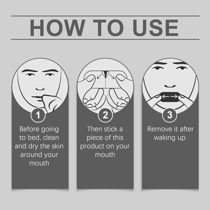 Anti Snoring Nose Strips For Breathing Correction Physical Expansion Breathable Nasal Patch Better Sleep Anti-Snoring Nasal Stri