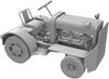 Thunder Model 1/32 scale US/UK Clarktor 6 Mill-33 Towing Tractor for Aircraft, Plastic Model Kit TB32001