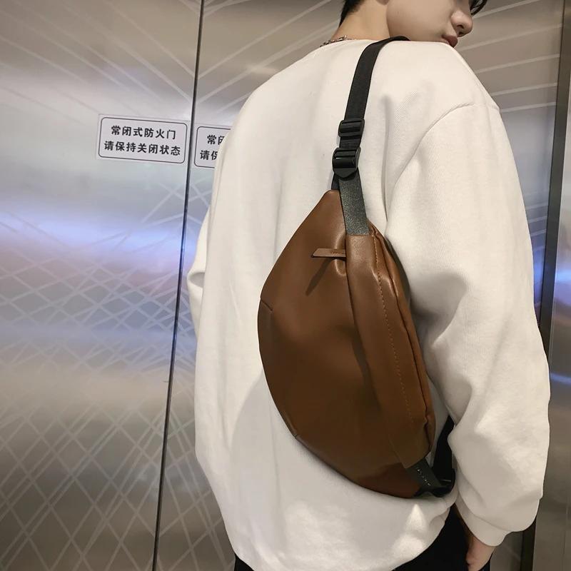 Fashion Ladies Waist Bag Unisex Fanny pack Soft leather Female Belt Bags High quality Luxury Shoulder Crossbody Chest Bags Purse
