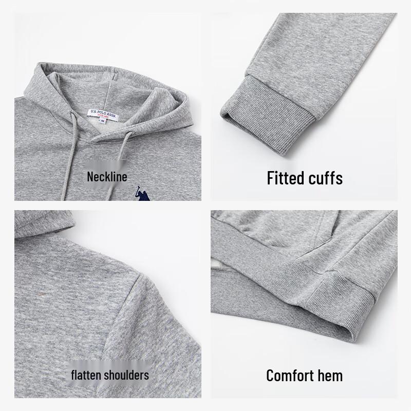 U.S. POLO ASSN. Men's Hooded Sweatshirt