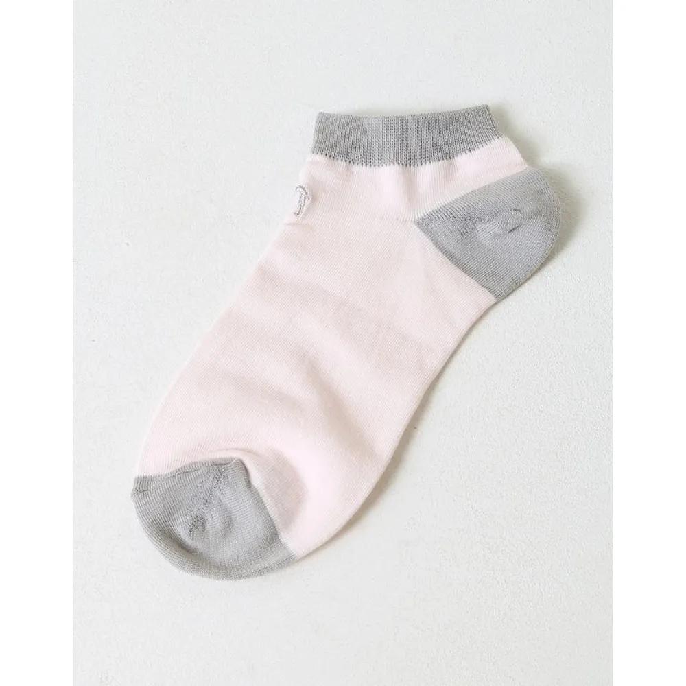 [25FW] Color Block Women's Ankle Socks 3-Piece Set HISS5F004WT