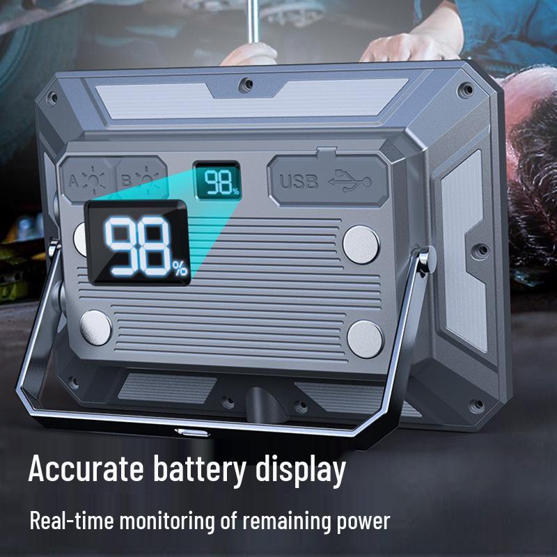 Rechargeable Portable Outdoor Camping Light - Waterproof, Super Bright, and Multi-functional Tent Light