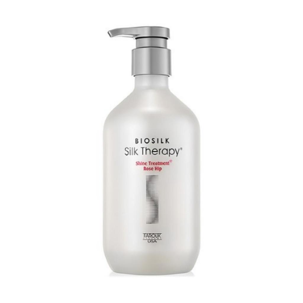 Silk Therapy Kuracja Nabłyszczająca Plus Olejek z Dzikiej Róży