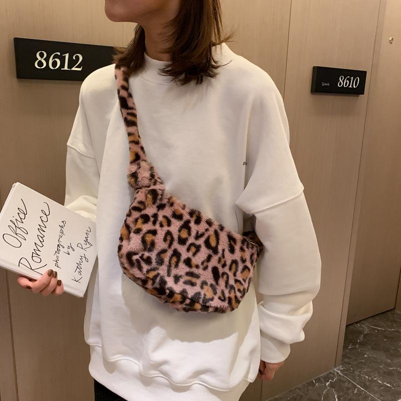 fluffy messenger bag