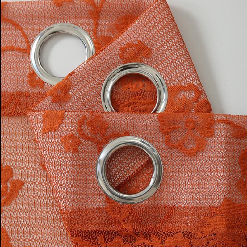 Fransk Stil Gardiner Gröna Genomskinliga Gardiner Vintage Dörrgardiner Ljusfiltrerande Dubbla Lager Spets Genomskinliga Gardiner Sovrum Avdelningsgardiner Buk