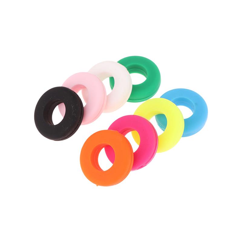 1Pc/8Pcs Reduce Tennis Racquet Shock Absorber Colorful Professional Vibration Dampeners Tennis Racket Accessories Damper