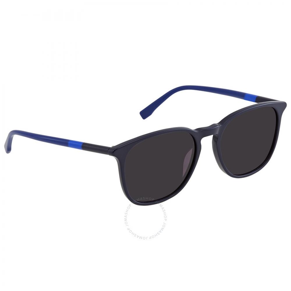 Lacoste Ochelari de soare pătrați unisex gri închis L813s 424 54