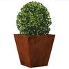 Plant Pot 30x30x30 Cm Weatherproof Steel