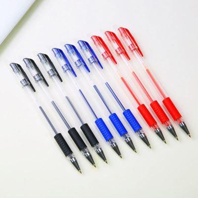 10 Stück/6 Stück/Set Rot Blau Schwarz Tinte Gelschreiber 0,5 mm Schreiben Neutralstifte Einfacher Stift für Schüler Schule Bürobedarf Schreibwaren