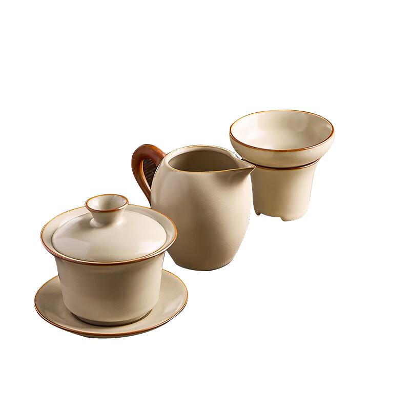 Sancai Gaiwan Ceramic Tea Ware
