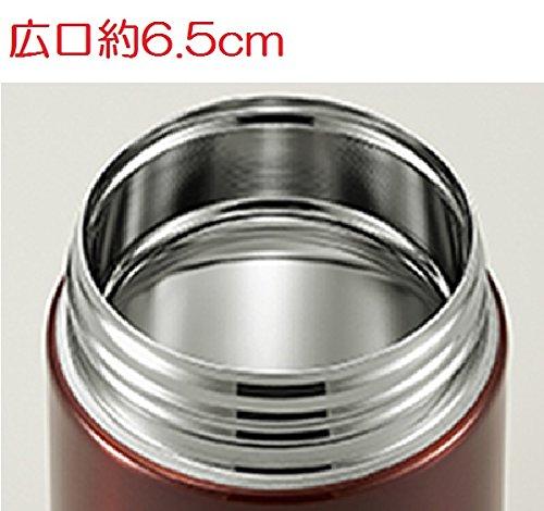 ZOJIRUSHI Stainless Steel Food Jar, 350ml, Cream, SW-EE35-CC