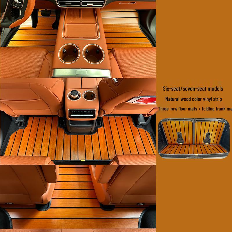 Ideal L8/L7/L6/L9 Solid Wood Floor Mat Pad for Cars