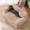 For Luxury Cat Bed Sofa Winter Warm Cat Nest Pet Bed For Small Medium Dogs Cats Comfortable Plush Puppy Bed Pet Supplies