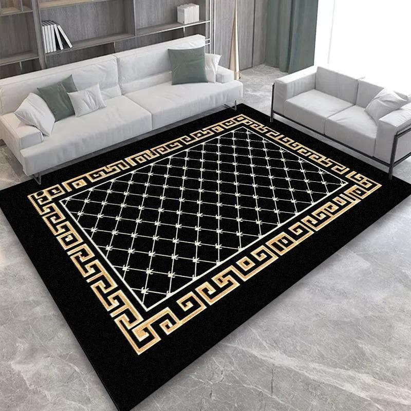 Nowoczesne Luksusowe Duże Dywany do Salonu Abstrakcyjna Dekoracja Dywan Domowy Dywany do Sypialni Dywany do Salonu Antypoślizgowa Mata pod Stoliki Kawowe