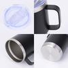 20oz/30oz Stainless Steel Car Thermos Bottle Tumbler with Handle Lid Insulated Travel Coffee Mug Double Wall Keep Drink Hot/Cold