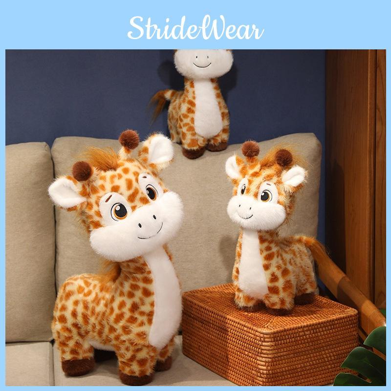 Plush Toys Giraffe Cartoon Animal Stuffed Dolls Room Decorations Gifts Kids
