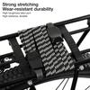Fahrrad Gepäckseil Elastische Gepäckträgergurte Elastisches Gummi Band Schnalle Seilband mit Haken Mountainbike Tasche Zubehör