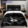 Brooklyn Nets Basketball Legacy Bedding(1 * duvet cover + 2 * pillowcase, without core)Soft and comfortable Bedding set Christmas birthday gift