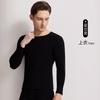 Thermal Base Layer Set Men Women Warm Fleece-Lined Cotton Blend Long Sleeve Top Pants Round Neck Ultra-Thick Winter