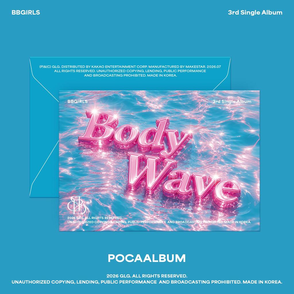 [Pre-order] BBGIRLS [BODY WAVE] POCA Album Ver. + Free Gift