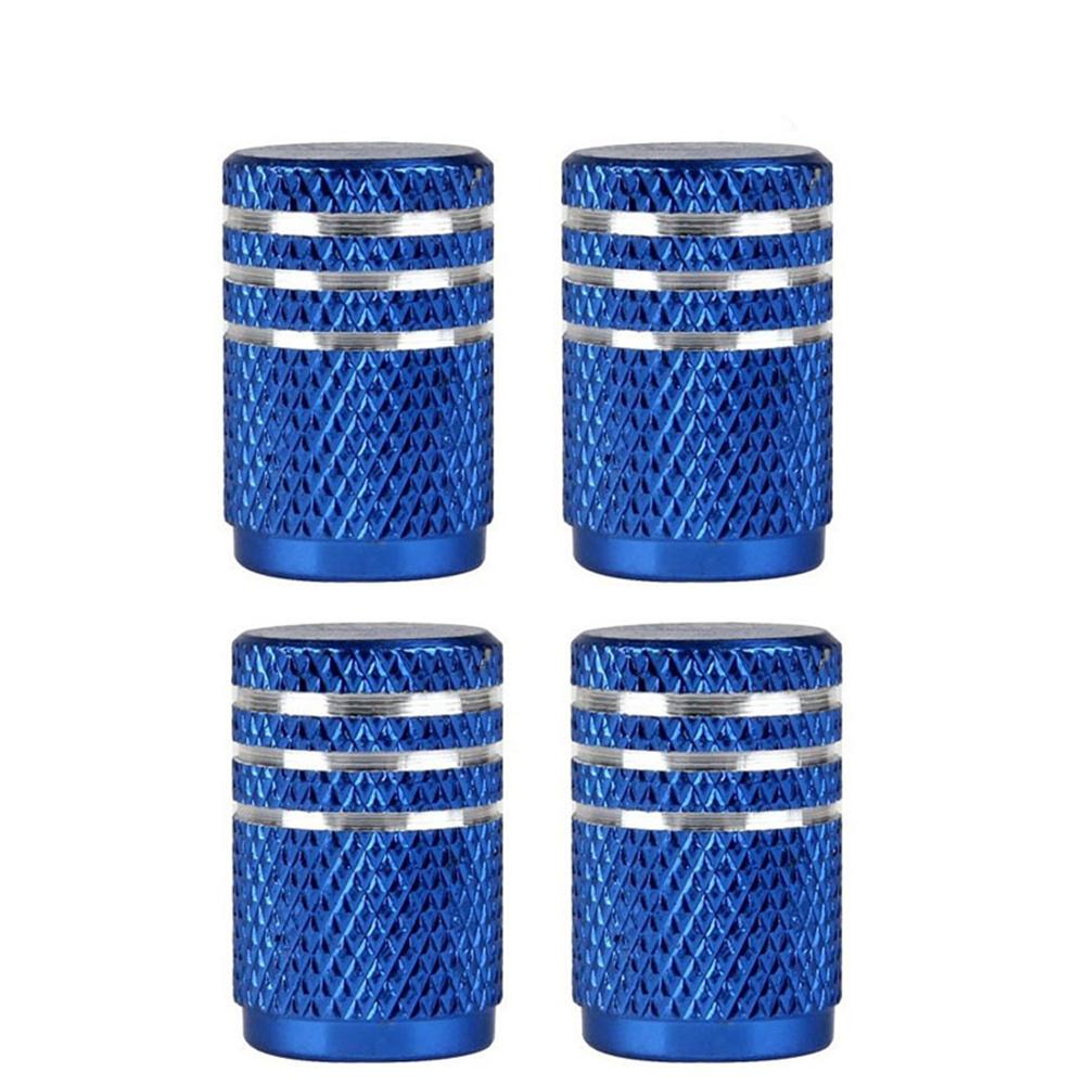 DSYCAR 4Pcs/Lot Universal Alu-Alloy Tire Valve Caps for Car Truck Motorcycle Bicycle Valve Stem Cover Tire Accessories Valve Stems 1