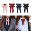 Bow Tie Ribbon Brooch Necktie Pre Tied Ladies Pin Bowknot Shirt for Uniform