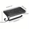 Toiletrolhouder Wandmontage Vintage Klassieke Badkamer Antiek Messing Rol Tissue Box Badkameraccessoires