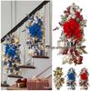 Prelit Stairway Swag Trim - Christmas Holiday Decoration