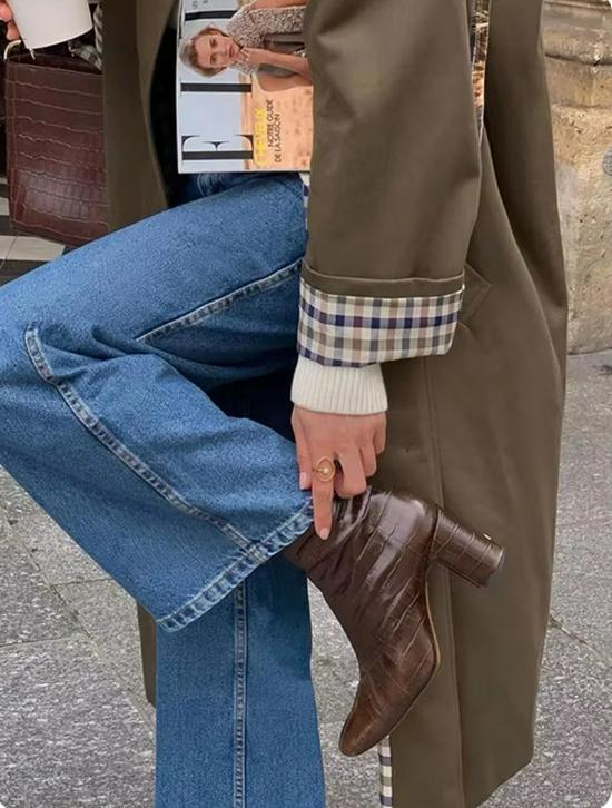 2026 European & American Loose Lapel Trench Coat: Versatile Fashionable Outerwear