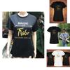 Bride Tribe Letter Print Short Sleeve T Shirt For Women Breathable Fashion Casual Wear