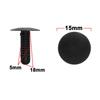 uxcell Plastic Rivets 0.2 inch (5 mm) Hole for Cars, Fender, Bumper, Plastic Rivet,