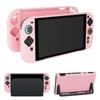 Crystal Case for Switch 2 Game Console, Split Console Handle Transparent Protective Case Scratch and Fingerprint Resistant