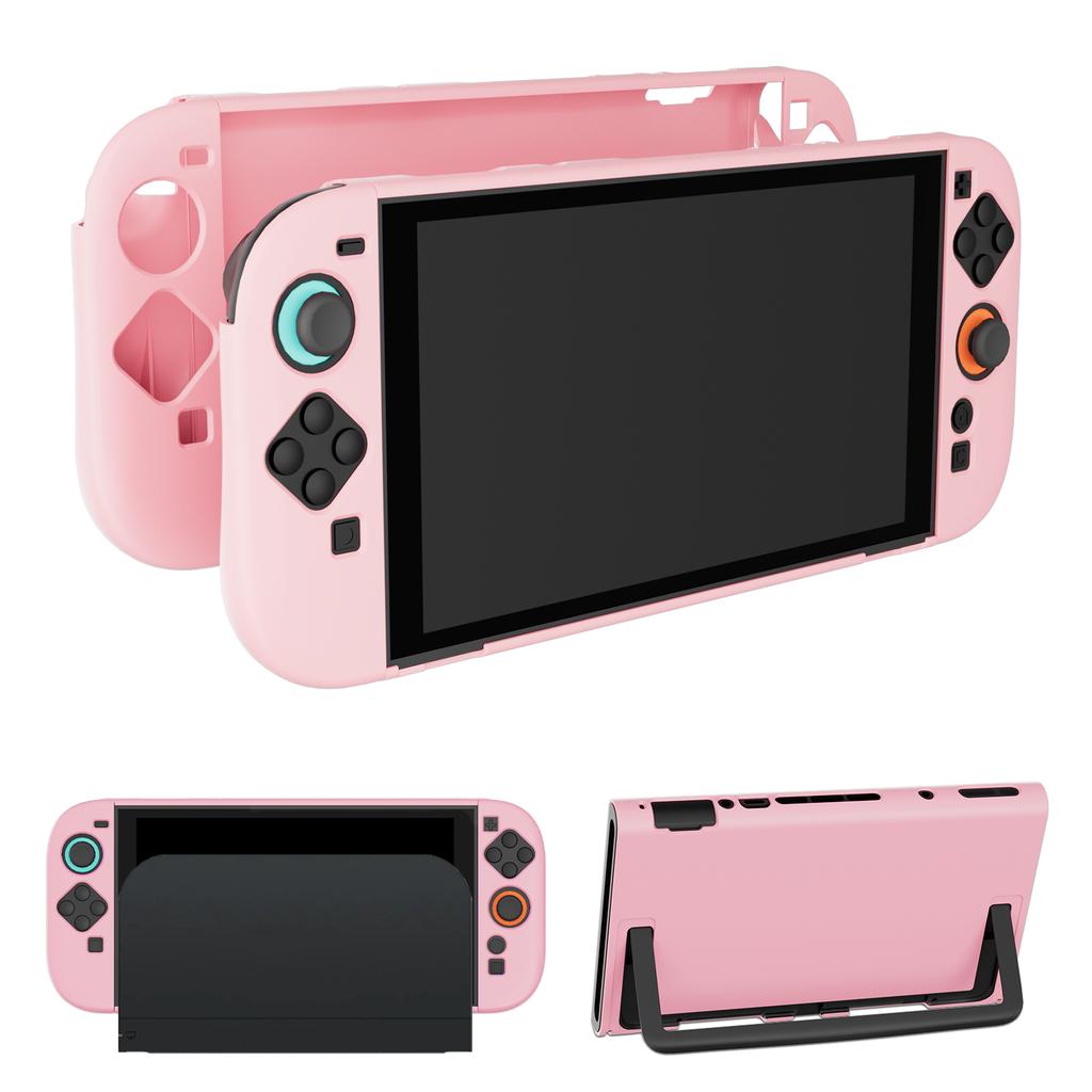 Crystal Case for Switch 2 Game Console, Split Console Handle Transparent Protective Case Scratch and Fingerprint Resistant