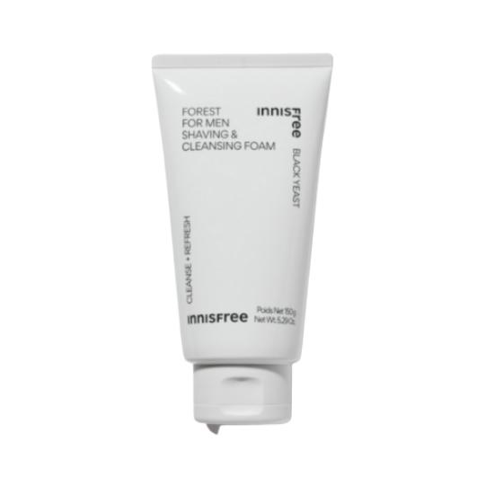 Innisfree Forest For Men Shaving & Cleansing Foam 2-in-1 Deep Clean & Smooth Shave 150g