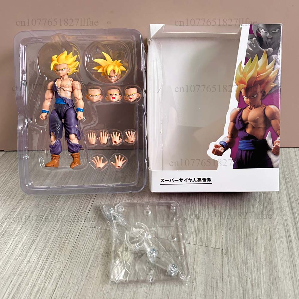 Dragon Ball Z Figure SHF Gohan S.H.Figuarts Super Saiyan Son Gohan Action Figure Collectible Model Toys Joint Movable Present
