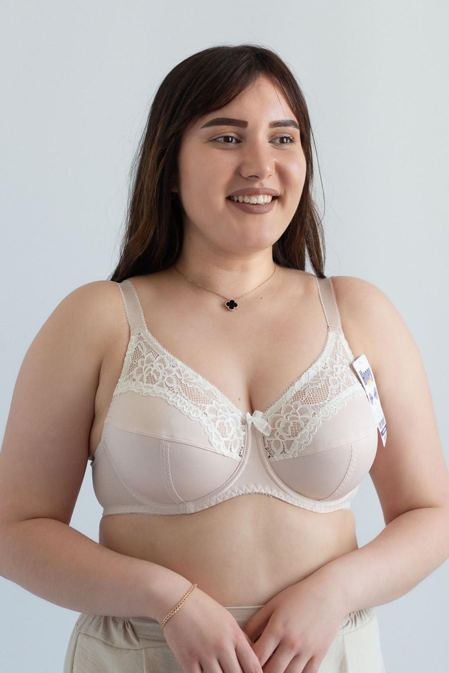 

Бюстгальтер з м якою чашкою Honey (96245) 75E сірий
