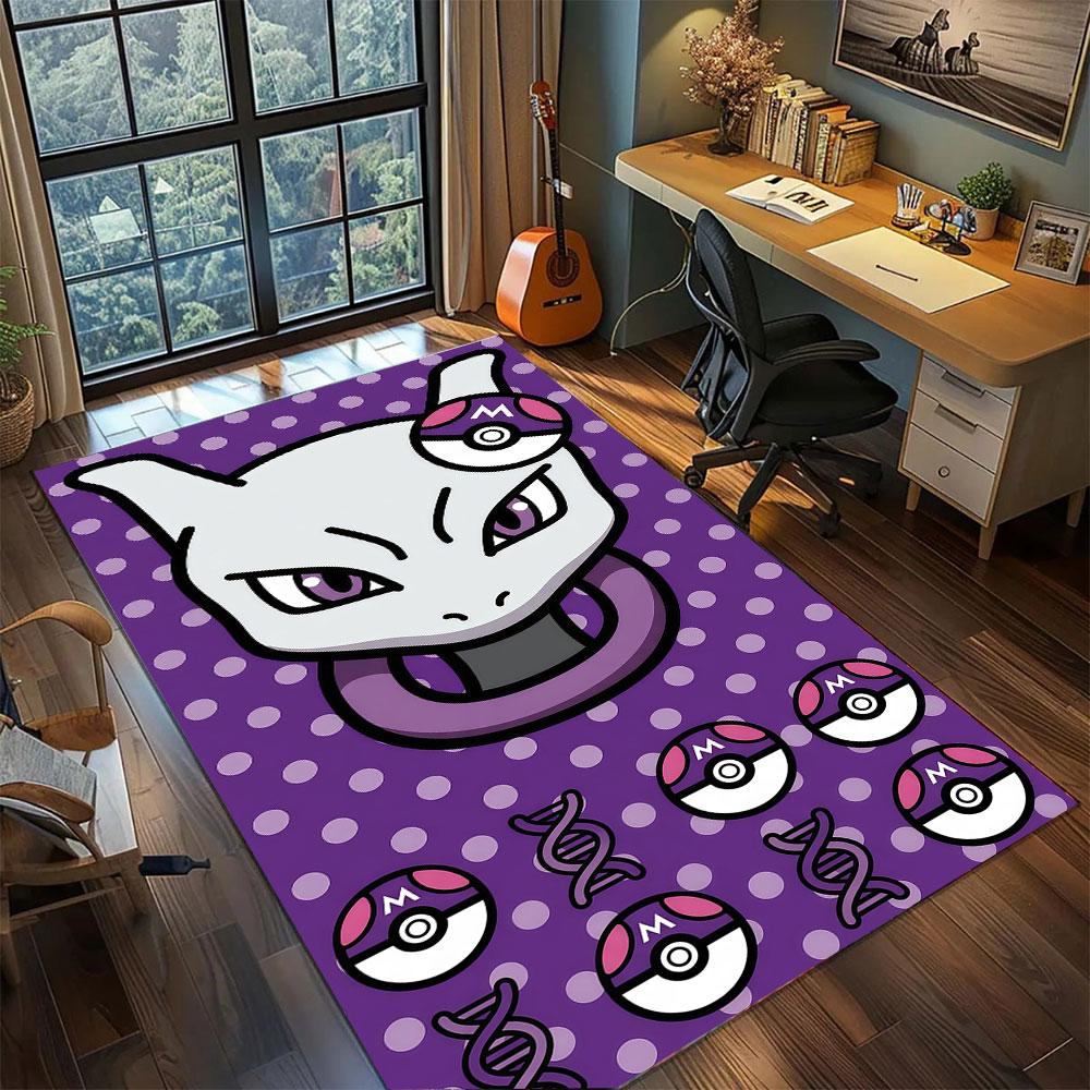 Pokemon Cool Movie Mat Carpet for Home Decor Living Room Bedroom Play Mat 60x90cm