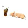 Ozdoba do auta Corgi Roztomilý Mini Spící Corgi Dekorace do auta Ozdoba na středovou konzoli Dárek pro milovníky aut a domácích mazlíčků
